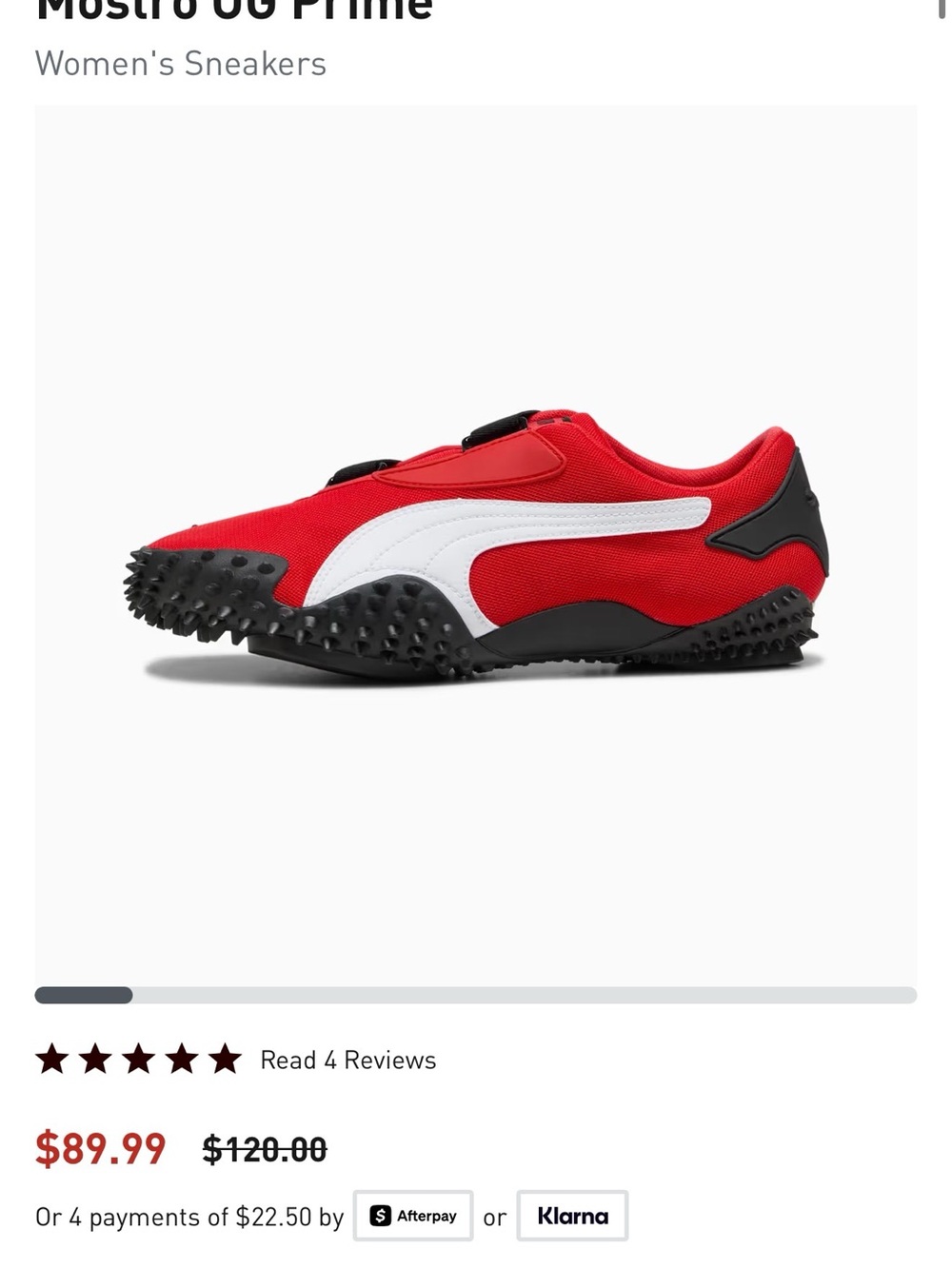 Women’s Puma Mostro OG prime